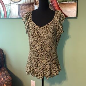 NY Collection Women capped sleeve blouse, Size 1X